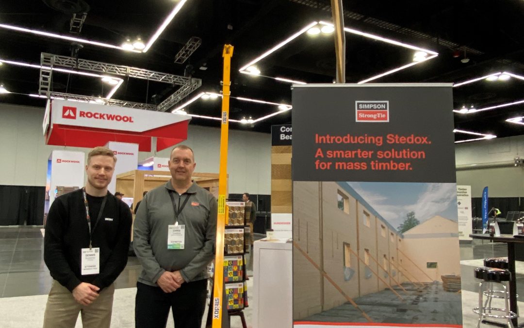 Simpson Strong-Tie® becomes the Exclusive Distributor of Stedox® wall braces for Mass Timber in North America